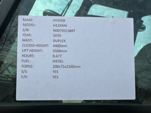 HYSTER H12XM6 — image 3