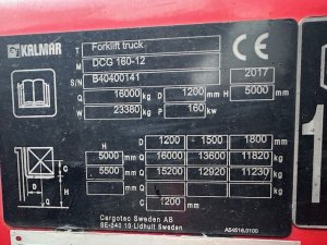 KALMAR DCG160-12 — image 8