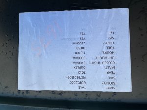 YALE GDP120DC — image 12