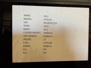 Heli CPD100 — image 9