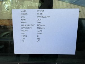Hyster H5.5FT — image 4